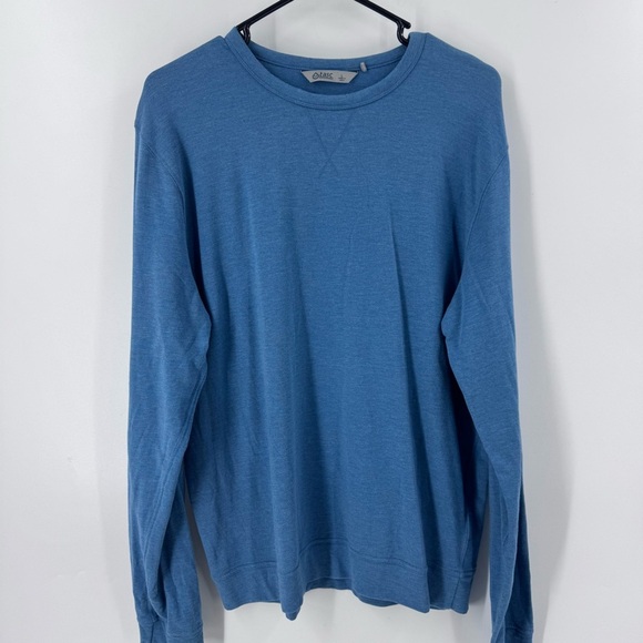 TASC PERFORMANCE Classic Blue Crewneck Sweater - Picture 2 of 6